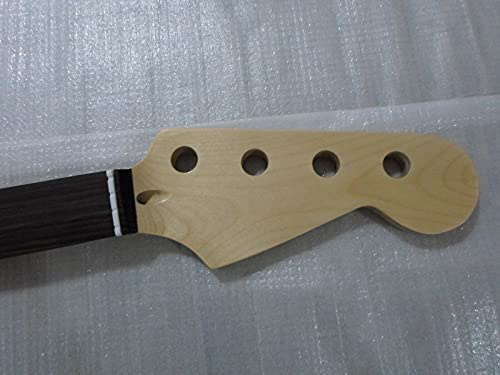 CAZARU Fretless Palisander Griffbrett Ahorn 20 Bünde Bassgitarren Halsteile Ersatz