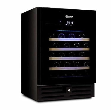 Datron - Nevera Vinos, Botellas de Vino de 54 Botellas de Temperatura Única, Vitrina Refrigerada de Libre Instalación o Empotrada