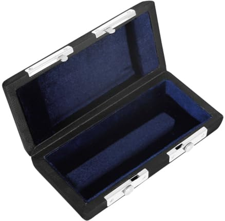 Etui aus Leder mit Flusenfutter für Flötenkopf, 1 Stück, zum Mitnehmen | Leicht Tragbar, Schutz vor Beschädigungen und Kratzern, Passend für Flötenmundstück Beim Transport