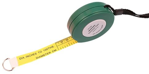 Metro a Nastro per Diametro - Strumento di Misurazione per Tubi con Sistema Imperiale e Metrico | Tree Tape per Circonferenza
