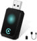 CarPlay Wireless Adapter 2025 Upgrade CarPlay Dongle Converte Cablato a Wireless per iPhone, USB C/A Plug and Play Adattatore Compatibile con iPhone iOS 10+ e Auto con CarPlay