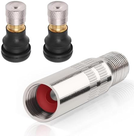 Set Prolunga Valvola Pneumatici per Scooter Elettrico,Valvole Tubeless Monopattino,per Xiaomi Monopattino Ninebot G30 PRO Pro2 1S Essential Mi3 Essential Mi3