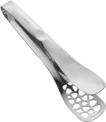 LIFKOME Pinza De Acero Inoxidable 304 Antiadherente Para Alimentos Barbacoa Y Cocción