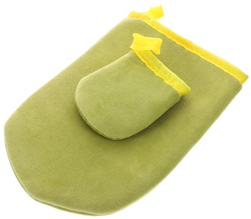 SAFIGLE Guanti per Abbronzatura senza Sole Applicatori per Lozione e Abbronzante Morbidi e Lavabili per Donne e Adulti per Protezione Solare e Idratazione Uniforme