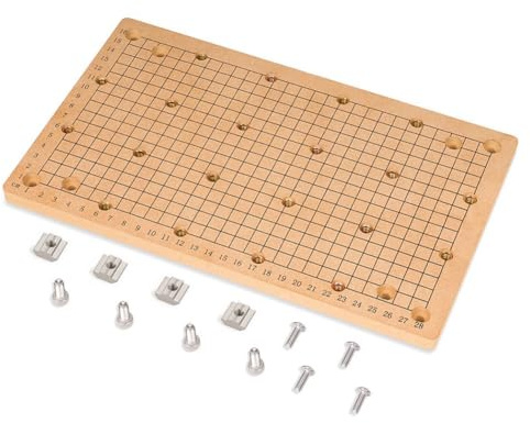 Für 3018 CNC-Fräser-Spoilboard MDF-Platte mit M6-Löchern für sichere Materialhandhabung und verbessertes Schneiden