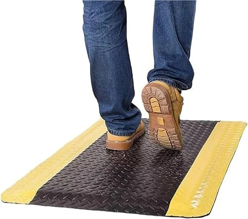 1 Stück ergonomische Anti-Ermüdungsmatten for Werkstatt und Büro – 2 cm, 2,5 cm, 3 cm dicke rutschfeste Matten mit Vorrichtung(2.5cmx100x300cm)