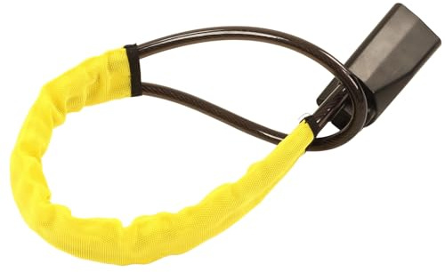 Aumotop Verrou Antivol au Volant, Haute sécurité, Universel, pour Ceinture de sécurité, pour Voitures, SUV, Sac à Main