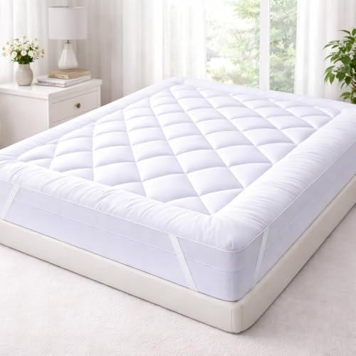 Hotel Quality 10cm Thick Mattress Topper Double Bed – Luxury Quilted