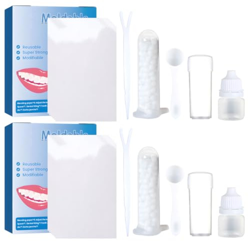 20 Kits Kit De Reparación Dental,Provisionales Kit De Relleno Dental,Incluyendo Empastes Dentales Y Pegamento Dientes,Adecuados Para Caries,Fracturas Dentales Y Pérdida De Dientes