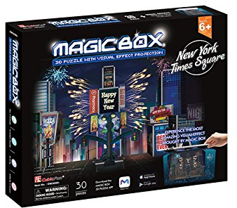 CubicFun Puzzle 30 Teile - 3D Puzzle - Magic Box - New York (Schwierigkeit: 4/6)