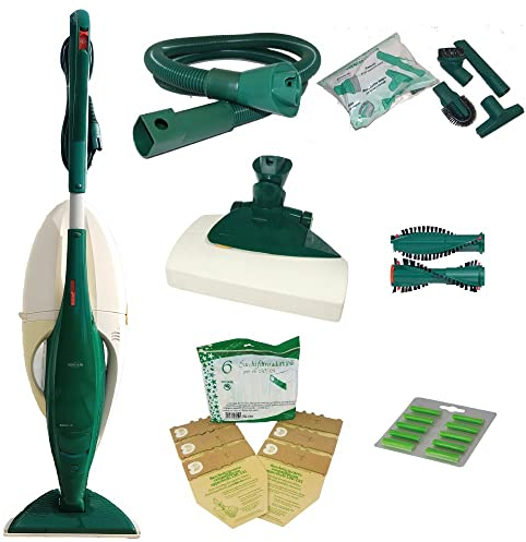 Aspirapolvere Vk130-1 Rigenerato Spazzola Classica Scegli la Composizione (Vk130-1+Battitappeto+Tubo)