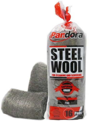 Pandora Steel Wool #0 (Fine) - 16 Pack