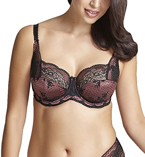 Panache Women's 7255 Bra, Black/Fig, 32HH US