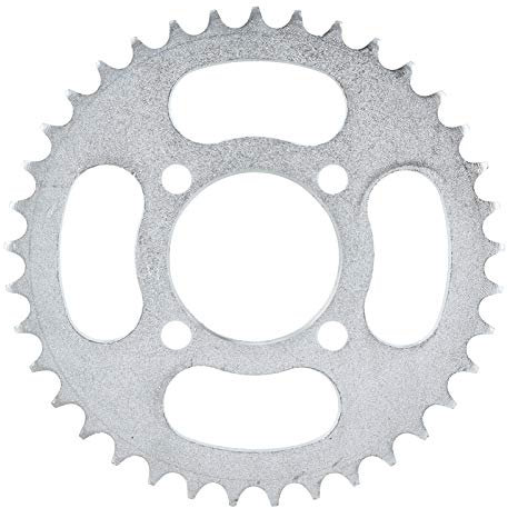 Rear Sprocket,Akozon 37 Teeth 428 Chain Rear Sprocket Cog Parts for Pit Trail Quad Dirt Bike ATV 110