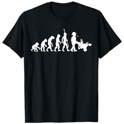 Gärtner Evolution Garten Blumen Pflanzen Schubkarre Harke T-Shirt