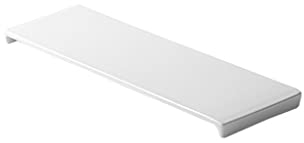Teller Servierplatte Servierplatte Tablett weiß rechteckig quadratisch Tablett Flacher Teller Sushi Teller Restaurant Geschirr Nudelplatte (Color : A, Size : 42CM)