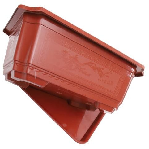 POPETPOP Accessoire De Jardinage Grand Pot De Fleurs avec Plateaux Pot De Bonsaï pour La Maison Bureau Cuisine Jardinière Décorative