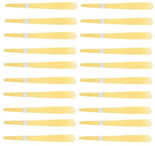 20 Pezzi Candele Auricolari a Tromba con Tappo in Metallo | Tessuto Cerato, Design Dai Colori Vivaci, Rimozione Efficiente del Cerume, Pulizia Delicata del Canale, Uso Quotidiano