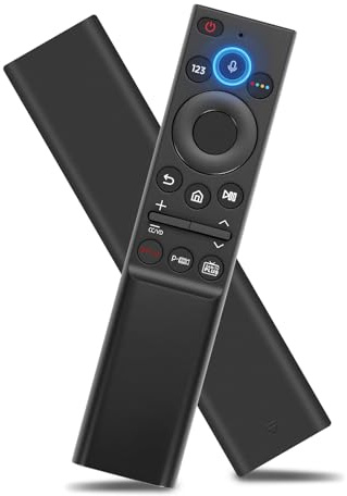 Ersatz Fernbedienung für Samsung, Universal Sprachfernbedienung für Samsung | Ersatz Sprachfernbedienung mit Schnellzugriffstasten für Samsung Smart TV, Neo LED 4K HD TV, Schwarz