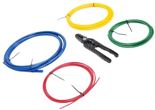 Marhynchus Kit de Alicates de Reparación y Tira para Doblar Tubos de Cobre Incorporados - Herramienta Eficaz de Reparación de Tubos - Alicates de 6 Orificios para de Cobre y Aluminio - para