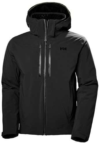 Helly Hansen Men's Alpha LIFALOFT Ins Ski Jacket, 990 Black - L