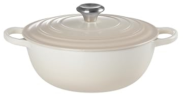 Gourmet Marmite sartén 26cm de Le Creuset - Merengue, 26cm