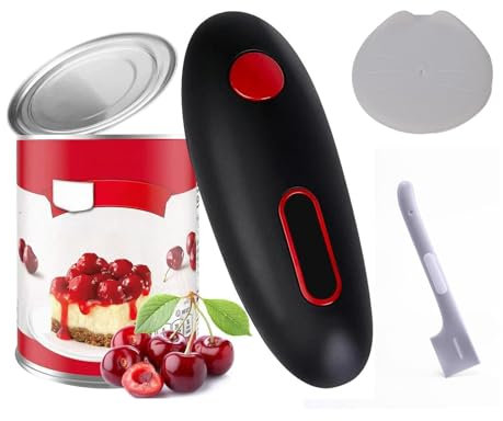Abrelatas Electrónico, Botón Eléctrico De Un Toque Abrelatas Profesional, Adecuado Para Abrir Latas De Diferentes Tamaños Abrelatas Electrónico Regalo Ideal Para Padres Mayores