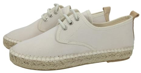 CONDIZ 106 Zapatos de Serraje para niños, Zapatos de comunion esparteños en Color Hielo, Ligeros y cómodos NIÑO Zapato COMUNIÓN Hielo 34