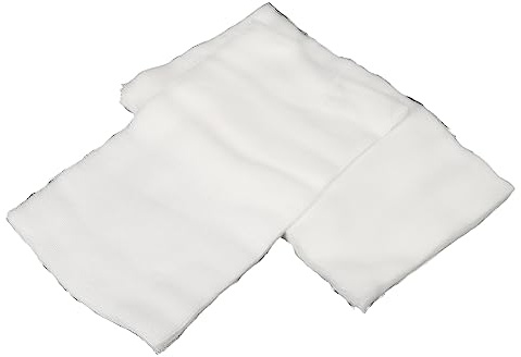 Generic Masque pour la Peau Faciale de Gaze, 100pcs Absorption d'eau Masque pour le Visage Gauze Feuille Adaptée à la Peau Mince pour le Salon de beauté