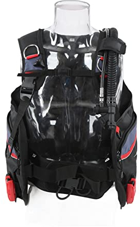 Ycauty Giubbotto da Immersione Forte Supporto per la Schiena Facile Ventilazione per Sport Acquatici Materiale in Nylon 1000D (L)