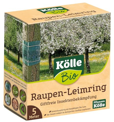 Bio Raupen-Leimring 5m, Raupen-Leimring in Bio-Qualität, Raupen-Leimring, biologisch, Kölle Bio Raupen-Leimring