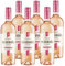Freixenet Mederaño Rosado Lieblich (6 x 0,75 l) - lieblicher spanischer Roséwein, frisch und fruchtig im Geschmack, perfekt zu Paella, Meeresfrüchten oder Käse