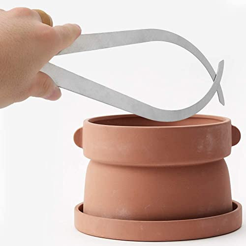 10 pollici Acciaio Inossidabile Caliper, strumenti di misurazione della ceramica di misura della ceramica dell'argilla di ceramica