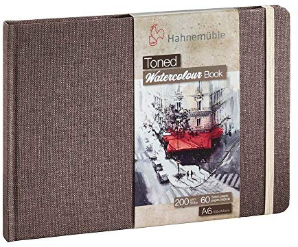 Hahnemuhle 10625180 Toned Aquarellbuch A6 beige