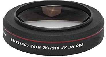 62mm Objektivfilter für DSLR, Ultra Slim Weitwinkel Objektivfilter 0,45x für DSLR Kameras und Camcorder