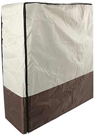 Dpofirs Copertura protettiva per letto pieghevole, antipolvere, impermeabile, leggera, per piscina, spiaggia, cortile, letto pieghevole (102 x 33 x 104 cm)
