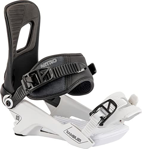 Nitro Herren Rambler '23 All Mountain Freestyle Günstige Snowboardbindung, RAW, L EU