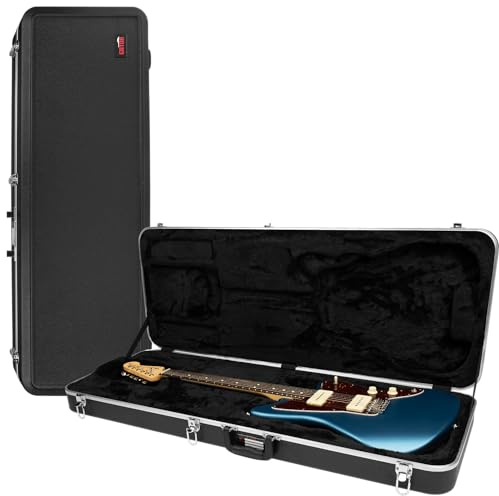 Gator Cases Deluxe ABS-Koffer für Jazzmaster-Gitarren, schwarz (GC-JMASTER)