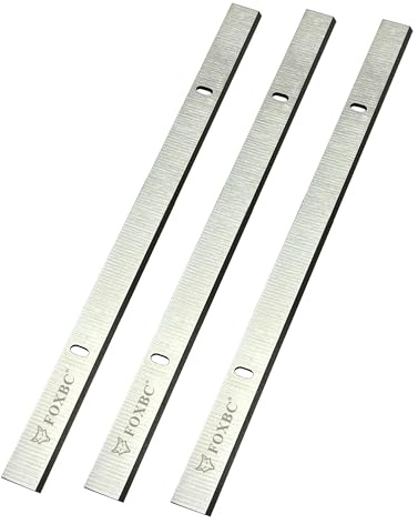 FOXBC 13 inch Planer Blades Replacement for Vevor M1B-LS-3305 13 Planers and M1B-LS-3301 Planers - Set of 3