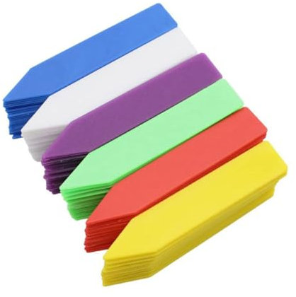 BESPORTBLE 200pezzi Etichette Per Piante Plastica Marcatori Per Giardinaggio Design Compatto e Facile Da Usare Casual Per Semi e Piante