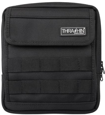 Thrashin Supply Company Handlebar Bag Slim, Black, THB-0020