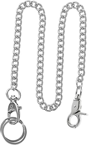GAROZATION Chaîne pour Montre De Poche en Métal Plaqué Chaîne pour Paquet à Main Solide Accessoire De Mode Usage Décontracté
