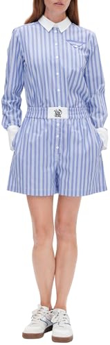 Baum und Pferdgarten Damen Natie Pants Hose, Keilabsatz, Blau gestreift, 40