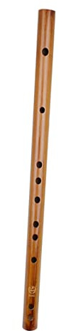 Holz Piccolo in F, Praktische Kleine Flöte für Einsteiger | Holzflöte mit Feinschliff, Kleine Bauform, mit Aufbewahrungsbeutel aus Lint