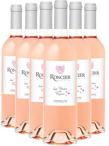 Roncier Premium Les Pétales de Roncier - Rosé - Vin de France - Vin Rosé (6x75cl)