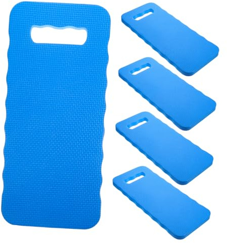 Hemobllo Set 4 Pezzi Tappetini da Pavimento per Inginocchiarsi da Giardino, Cuscini Ginocchia in Eva 40x18x2 Cm, Protezione Ergonomica per Lavori Esterni e Giardinaggio, Facile da Pulire e Durevoli