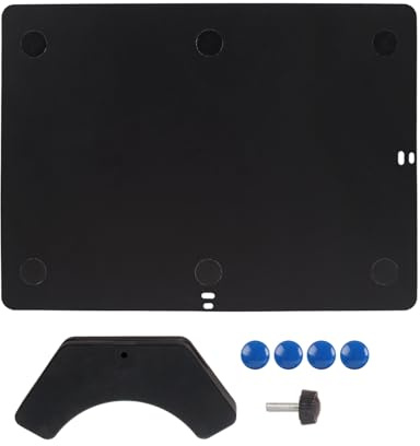CHICIRIS Trompetenklarinette Oboe Stand, Magnetischer, Tragbarer Musikhalter mit Silikonschutz für Messinginstrumente, PVC und Silikonkombination, Schwarze Farbe