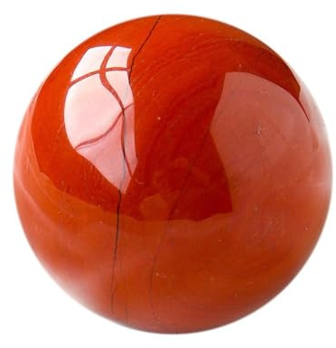 TNGNMGVSJ 1 Bola de Piedra Jaspe Rojo 50-60 mm for decoración del hogar