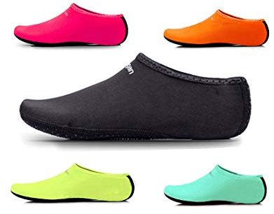 Uncle Paul Water Socks Black Kids Indoor Barefoot Beach