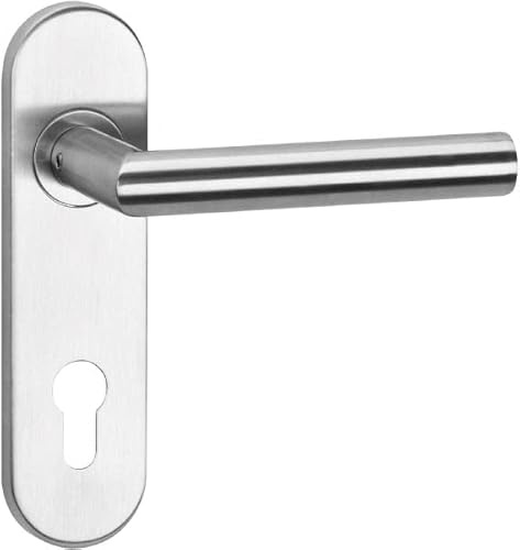 ZW PRO Kurzschild-Garnitur BB-425 | PZ | Edelstahl feinmatt
